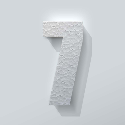 Piepschuim Cijfer 7 Impact - 1