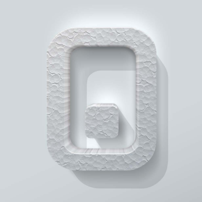 Piepschuim Cijfer 0 Checkbook - 1