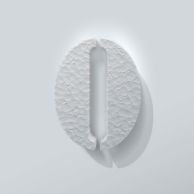 Piepschuim Cijfer 0 Stencil - 1