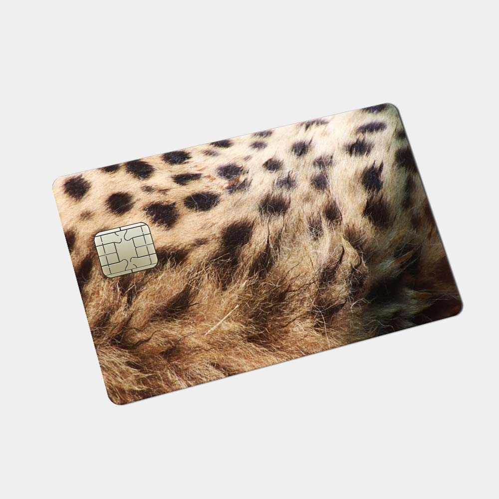 Aufkleber für Debitkarte, Tierfell, Gepard - 2