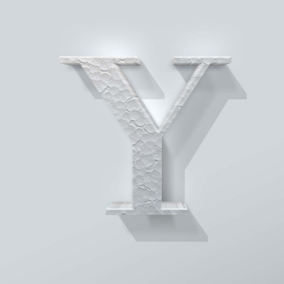 Piepschuim Letter Y Bodoni - 1