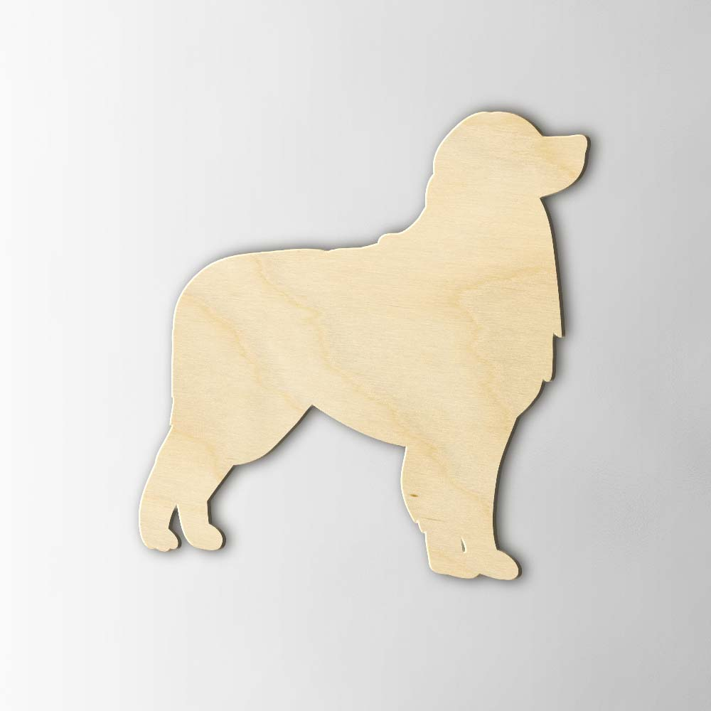 Houten Figuur Berner Sennenhond - 1