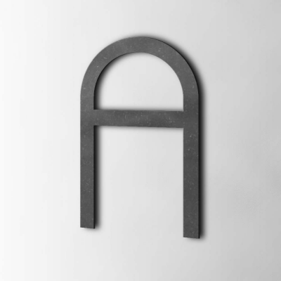 Houten Letter A Thesis MDF Zwart - 1 Houten Letter A Thesis MDF Zwart - 1