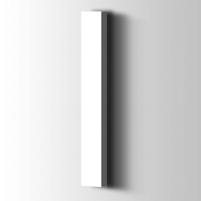 Kunststof Letter I Arial Acrylaat 9016 Traffic white - 1