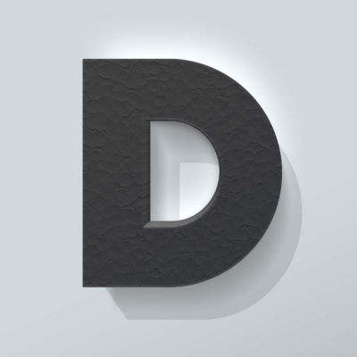 Grijs Piepschuim Letter D Big John - 1