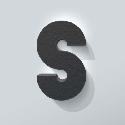 Grijs Piepschuim Letter S Big John - 1