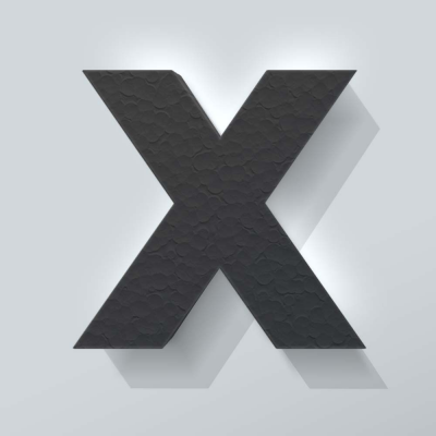 Grijs Piepschuim Letter X Big John - 1