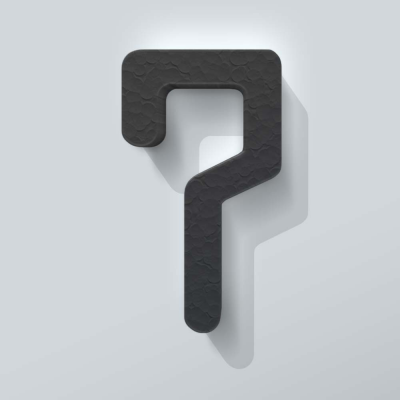 Grijs Piepschuim Cijfer 7 Checkbook - 1