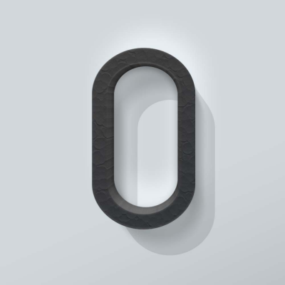 Grijs Piepschuim Cijfer 0 Thesis - 1