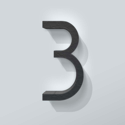 Grijs Piepschuim Cijfer 3 Thesis - 1