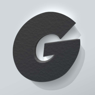 Grijs Piepschuim Letter G Grobold - 1