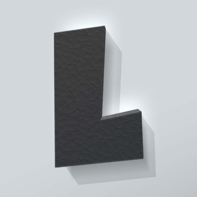 Grijs Piepschuim Letter L Grobold - 1