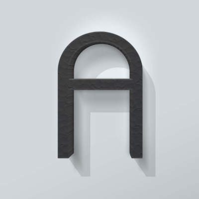 Grijs Piepschuim Letter A Thesis - 1