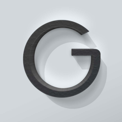 Grijs Piepschuim Letter G Thesis - 1