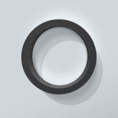 Grijs Piepschuim Letter O Thesis - 1