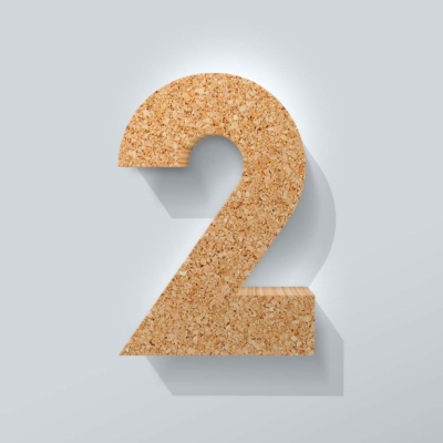 Kurken Cijfer 2 Big John - 1