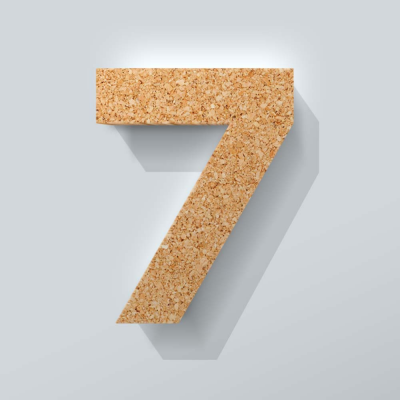 Kurken Cijfer 7 Big John - 1