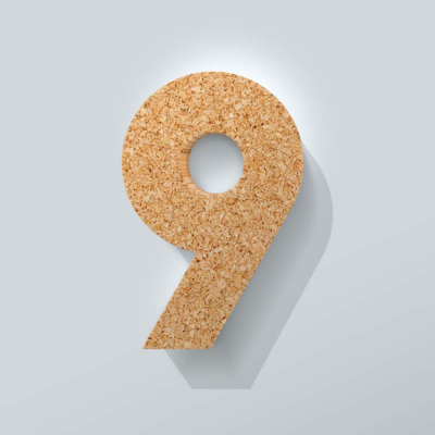 Kurken Cijfer 9 Big John - 1