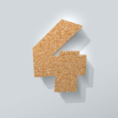 Kurken Cijfer 4 Grobold - 1