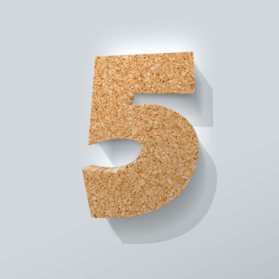 Kurken Cijfer 5 Grobold - 1