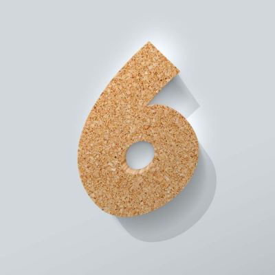 Kurken Cijfer 6 Grobold - 1