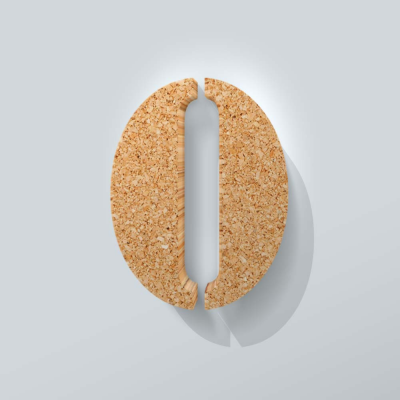 Kurken Cijfer 0 Stencil - 1