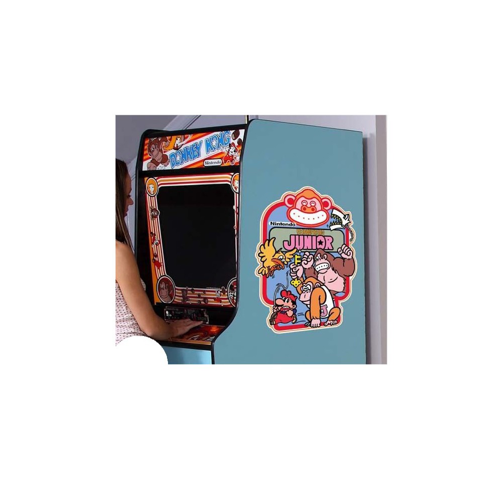 Donkey Kong Junior Seitenkunst-Arcade-Aufkleber - 2