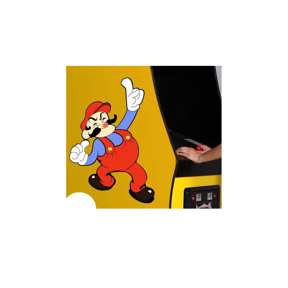 Mario en DK side art arcade stickers - 2