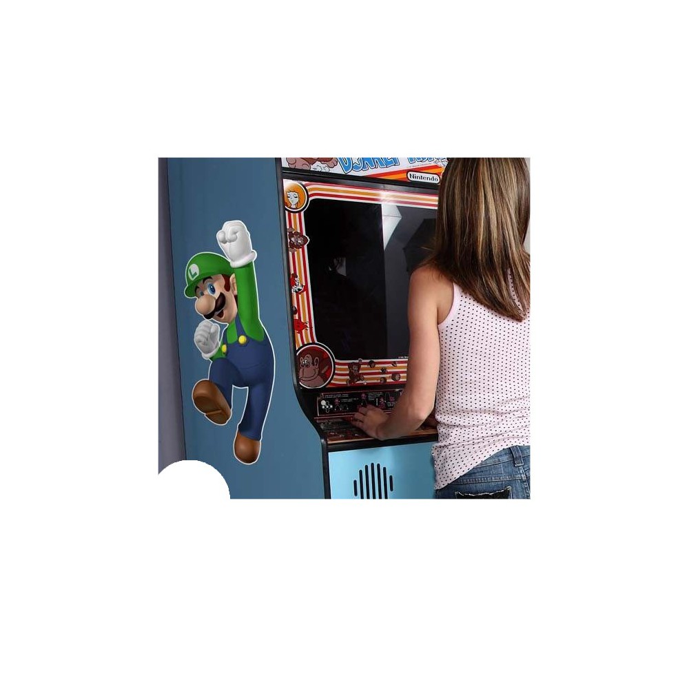 Mario en Luigi side art arcade stickers - 2