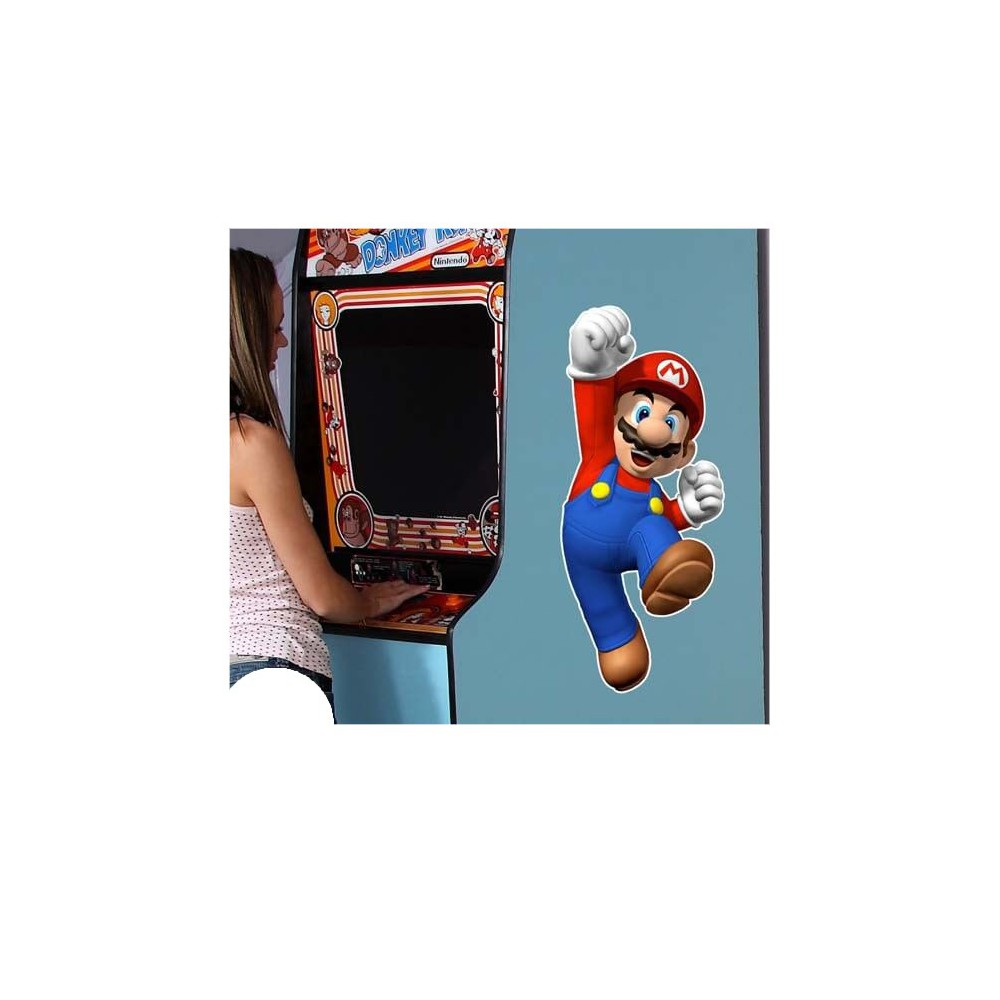 Mario en Luigi side art arcade stickers - 3