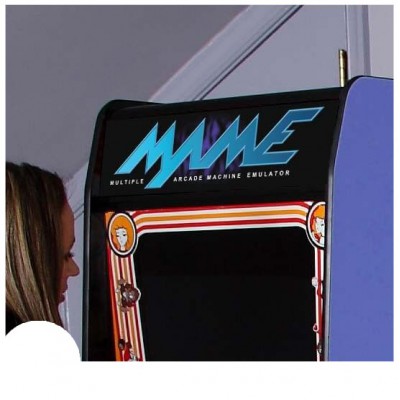MAME marquee arcade sticker - 2 MAME marquee arcade sticker - 2