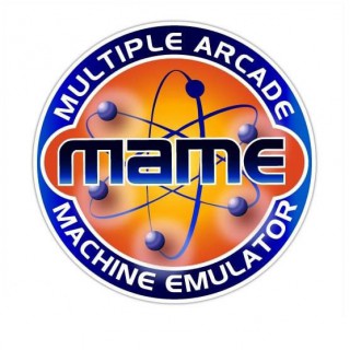 MAME Oranje side art arcade stickers - 1