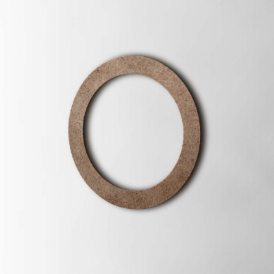 Houten Cijfer 0 Filisofia MDF Bruin - 1