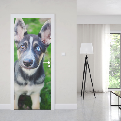 Deursticker Herder met lieven ogen - 1