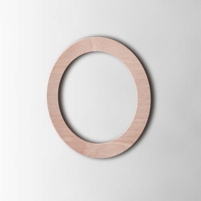 Houten Cijfer 0 Filisofia Okoume - 1