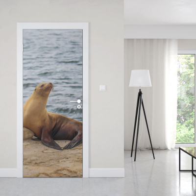 Deursticker Zeeleeuw - 1