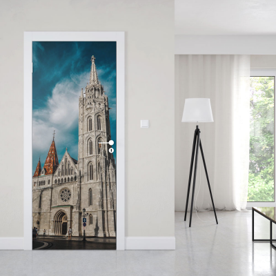 Deursticker Boedapest-Matthiaskerk - 1