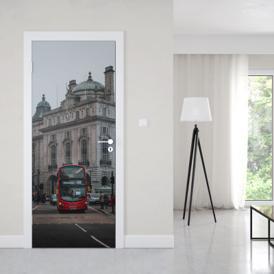 Deursticker Londen bus - 1