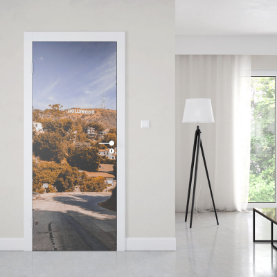 Deursticker Los Angeles Hollywood - 1
