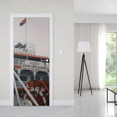 Deursticker New Orleans port-of - 1
