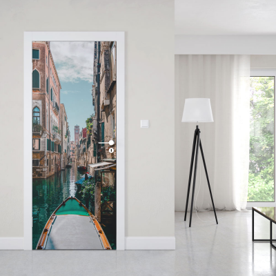 Deursticker Venetie kanaal - 1