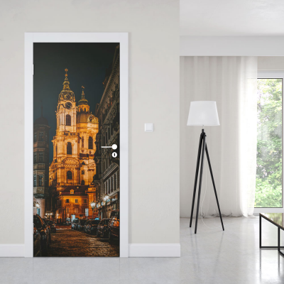 Deursticker Praag centrum - 1