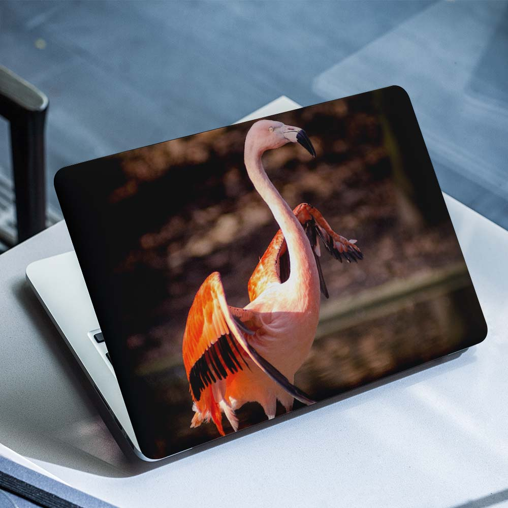 Flamingo-Laptop-Aufkleber – 1