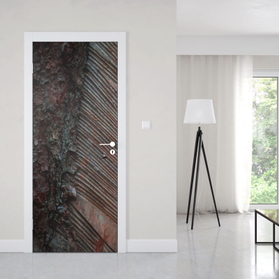 Deursticker Binnenkant houten boom - 1