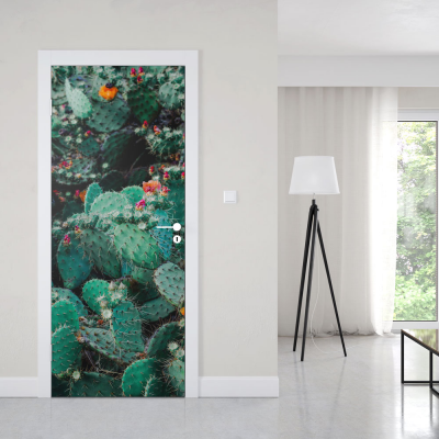 Deursticker Cactus - 1