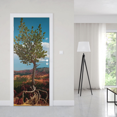 Deursticker Slimme boom - 1