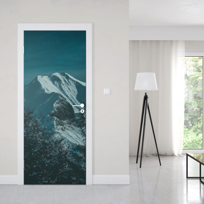 Deursticker Sneeuwberg - 1