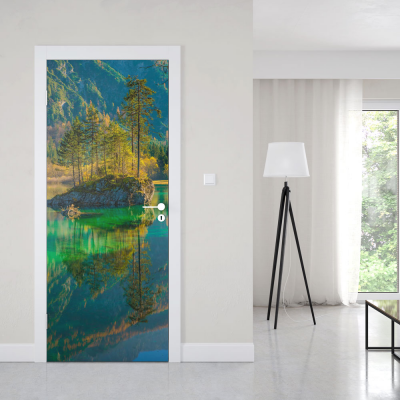 Deursticker Spiegel meer - 1