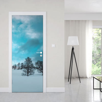 Deursticker Winterwonderland - 1