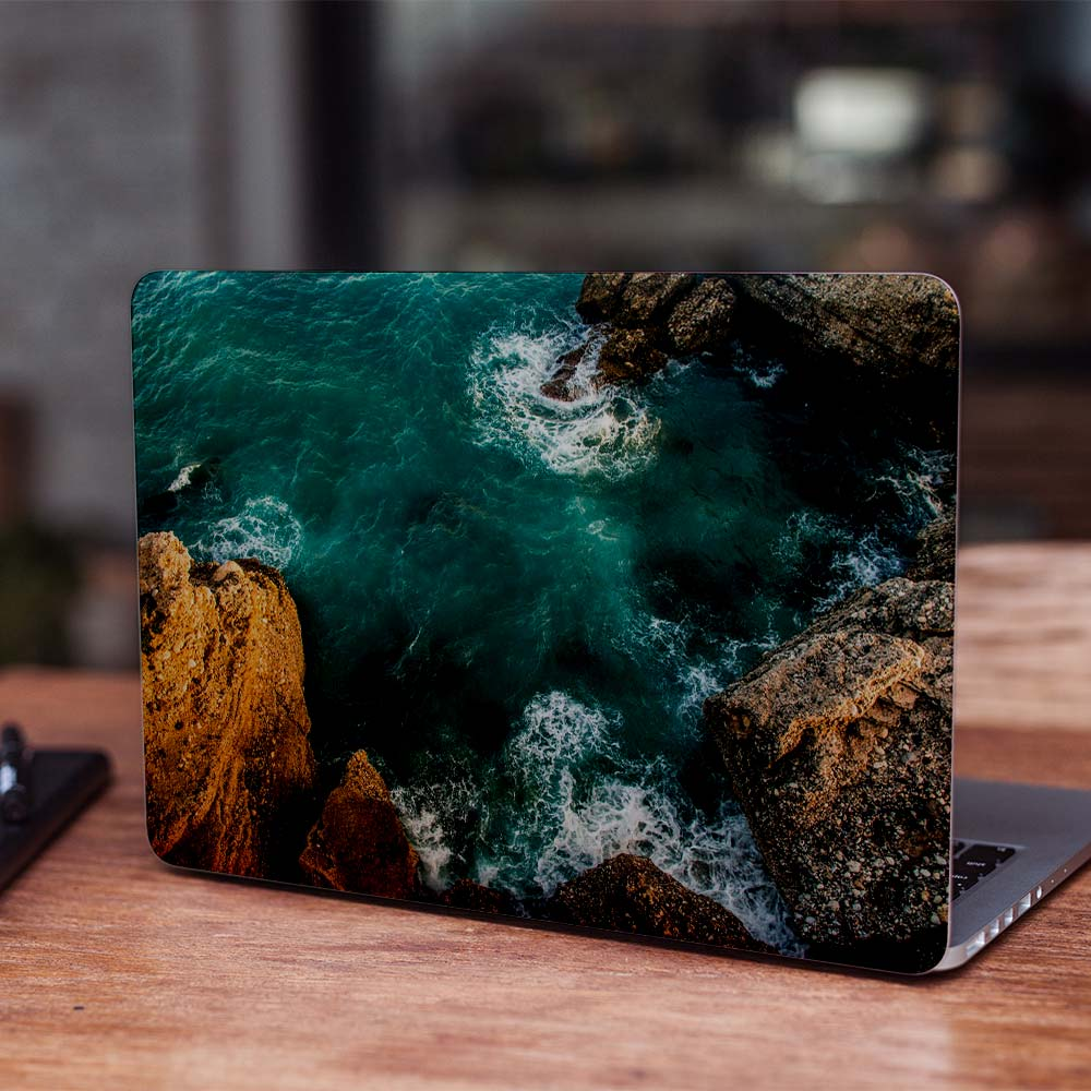 Oceaan Laptop Sticker - 1